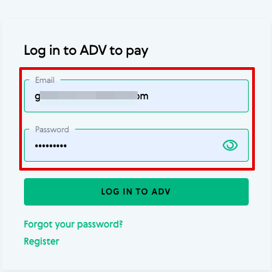 Log in to Adv